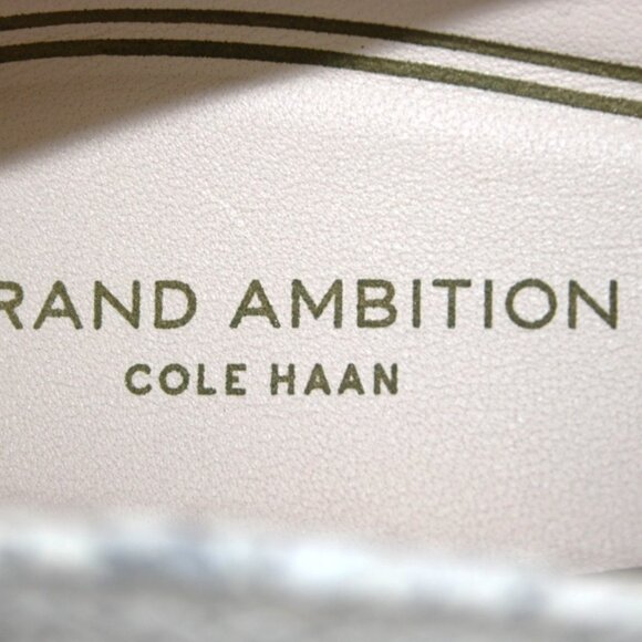 Cole Haan Grand Ambition Slip-On Sneakers Women’s 6.5B – Chalk Python Print–NWB - Picture 7 of 9